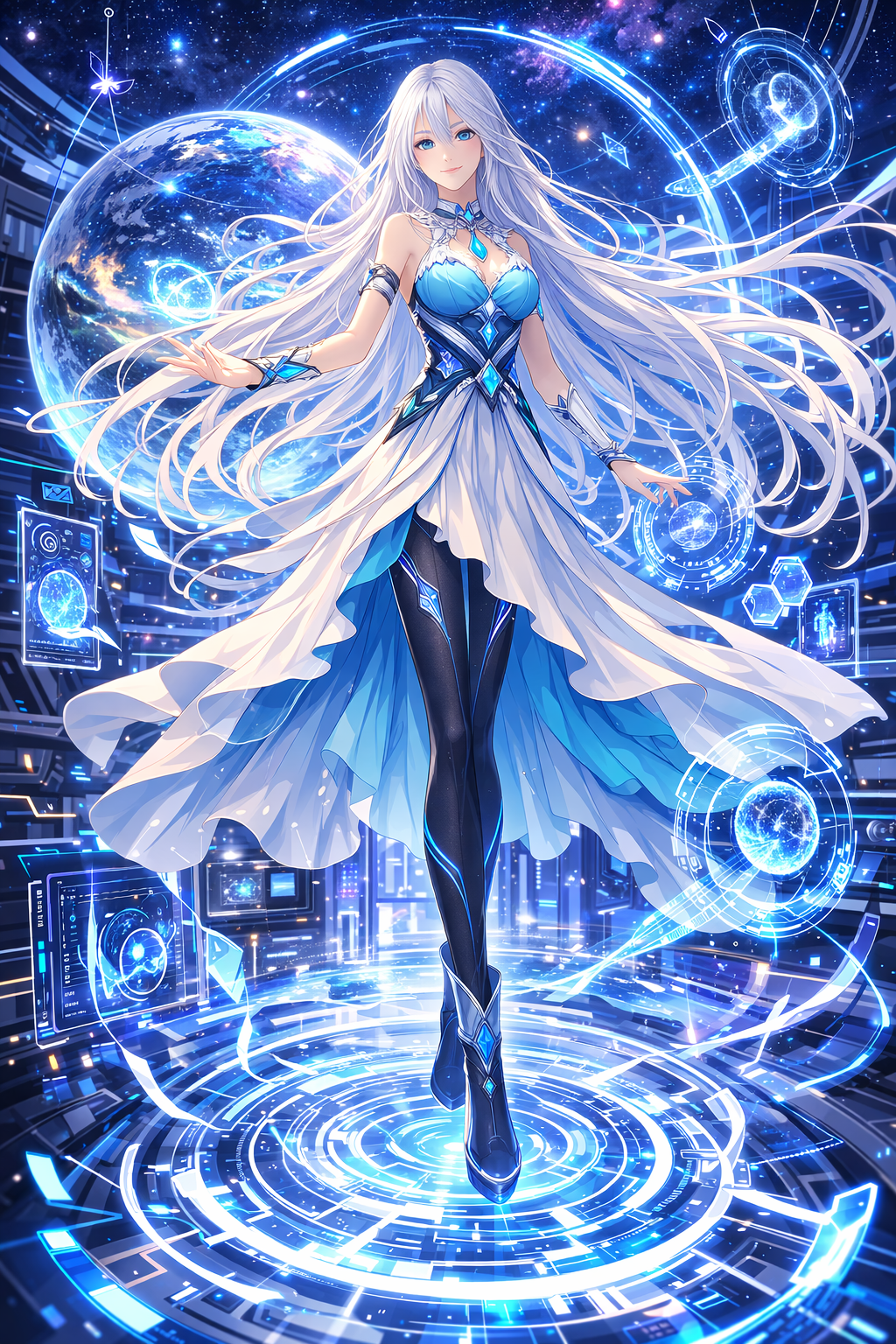 ユリーカスリム　空想世界ネットワーク（FWN）接続後のコア内部イメージ